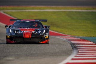 #1 Ferrari 488 GT3 of Martin Fuentes and Rodrigo Baptista, TR3 Racing, GT3 Pro-Am, 2020 SRO Motorsports Group - COTA2, Austin TX
 | SRO Motorsports Group