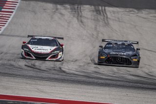 #80 Acura NSX GT3 of Ziad Ghandour and Kyle Marcelli, Racers Edge Motorsports, GT3 Pro-Am, SRO America, Circuit of the Americas, Austin TX, September 2020.
 | Brian Cleary/SRO