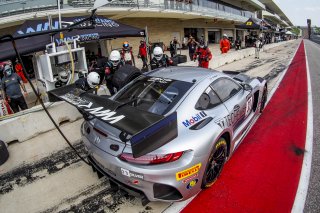 #33 Mercedes-AMG GT3 of Alec Udell and Russell Ward, Winward Racing, GT3 Pro-Am, SRO America, Circuit of the Americas, Austin TX, September 2020.
 | Brian Cleary/SRO
