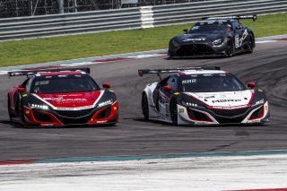 #80 Acura NSX GT3 of Ziad Ghandour and Kyle Marcelli, Racers Edge Motorsports, GT3 Pro-Am, SRO America, Circuit of the Americas, Austin TX, September 2020.
 | Brian Cleary/SRO