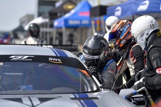 #33 Mercedes-AMG GT3 of Alec Udell and Russell Ward, Winward Racing, GT3 Pro-Am,     
2020 SRO Motorsports Group - COTA2, Austin TX
Photographer: Gavin Baker/SRO | &copy; 2020 Gavin Baker
