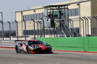 #1 Ferrari 488 GT3 of Martin Fuentes and Rodrigo Baptista, TR3 Racing, GT3 Pro-Am,    
2020 SRO Motorsports Group - COTA2, Austin TX
Photographer: Gavin Baker/SRO | &copy; 2020 Gavin Baker
