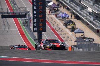 #1 Ferrari 488 GT3 of Martin Fuentes and Rodrigo Baptista, TR3 Racing, GT3 Pro-Am,    
2020 SRO Motorsports Group - COTA2, Austin TX
Photographer: Gavin Baker/SRO | &copy; 2020 Gavin Baker

