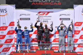 #1 Ferrari 488 GT3 of Martin Fuentes and Rodrigo Baptista, TR3 Racing, GT3 Pro-Am,  
#20 Porsche 911 GT3 R of Fred Poordad and Jan Heylen, Wright Motorsports,, GT3 Am, 
#63 Mercedes-AMG GT3 of David Askew and Ryan Dalziel, DXDT Racing, GT3 Pro-Am,   
2020 | &copy; 2020 Gavin Baker

