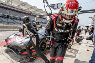 #1 Ferrari 488 GT3 of Martin Fuentes and Rodrigo Baptista, TR3 Racing, GT3 Pro-Am, SRO America, Circuit of the Americas, Austin TX, September 2020.
 | SRO Motorsports Group