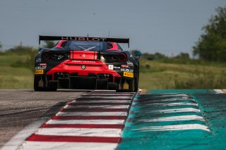 #1 Ferrari 488 GT3 of Martin Fuentes and Rodrigo Baptista, TR3 Racing, GT3 Pro-Am, SRO America, Circuit of the Americas, Austin TX, September 2020.
 | Sarah Weeks/SRO             