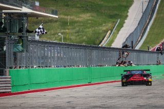 #1 Ferrari 488 GT3 of Martin Fuentes and Rodrigo Baptista, TR3 Racing, GT3 Pro-Am, SRO America, Circuit of the Americas, Austin TX, September 2020.
 | Sarah Weeks/SRO             