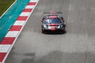 #1 Ferrari 488 GT3 of Martin Fuentes and Rodrigo Baptista, TR3 Racing, GT3 Pro-Am, SRO America, Circuit of the Americas, Austin TX, September 2020.
 | Sarah Weeks/SRO             