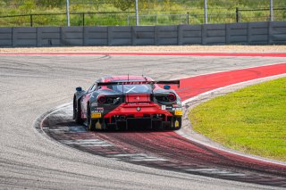 #1 Ferrari 488 GT3 of Martin Fuentes and Rodrigo Baptista, TR3 Racing, GT3 Pro-Am, SRO America, Circuit of the Americas, Austin TX, September 2020.
 | SRO Motorsports Group