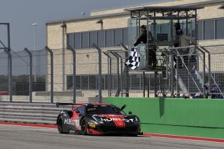 #1 Ferrari 488 GT3 of Martin Fuentes and Rodrigo Baptista, TR3 Racing, GT3 Pro-Am,    
2020 SRO Motorsports Group - COTA2, Austin TX
Photographer: Gavin Baker/SRO | &copy; 2020 Gavin Baker
