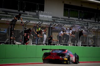 #1 Ferrari 488 GT3 of Martin Fuentes and Rodrigo Baptista, TR3 Racing, GT3 Pro-Am,    
2020 SRO Motorsports Group - COTA2, Austin TX
Photographer: Gavin Baker/SRO | &copy; 2020 Gavin Baker
