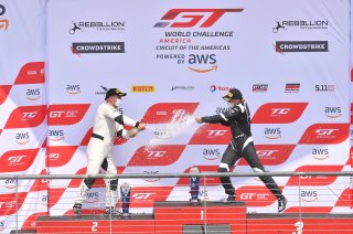 #31 Ferrari 488 GT3 of Mark Issa, TR3 Racing, GT Sports Club, Overall,    
#27 Audi R8 LMS of Jason Daskalos, Daskalos Motorsports, GT Sports Club, Overall, 
2020 SRO Motorsports Group - COTA2, Austin TX
Photographer: Gavin Baker/SRO | &copy; 2020 Gavin Baker
