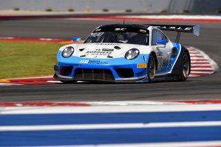 #20 Porsche 911 GT3 R of Fred Poordad and Jan Heylen, Wright Motorsports,, GT3 Am,   
2020 SRO Motorsports Group - COTA2, Austin TX
Photographer: Gavin Baker/SRO | &copy; 2020 Gavin Baker
