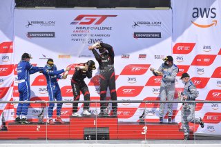 #1 Ferrari 488 GT3 of Martin Fuentes and Rodrigo Baptista, TR3 Racing, GT3 Pro-Am,    
#20 Porsche 911 GT3 R of Fred Poordad and Jan Heylen, Wright Motorsports,, GT3 Am, 
#63 Mercedes-AMG GT3 of David Askew and Ryan Dalziel, DXDT Racing, GT3 Pro-Am,   
20 | &copy; 2020 Gavin Baker
