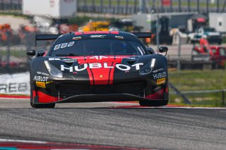 #1 Ferrari 488 GT3 of Martin Fuentes and Rodrigo Baptista, TR3 Racing, GT3 Pro-Am, SRO America, Circuit of the Americas, Austin TX, September 2020.
 | SRO Motorsports Group