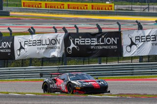 #1 Ferrari 488 GT3 of Martin Fuentes and Rodrigo Baptista, TR3 Racing, GT3 Pro-Am, SRO America, Circuit of the Americas, Austin TX, September 2020.
 | SRO Motorsports Group