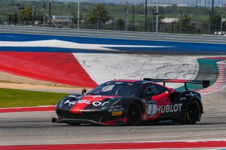 #1 Ferrari 488 GT3 of Martin Fuentes and Rodrigo Baptista, TR3 Racing, GT3 Pro-Am, SRO America, Circuit of the Americas, Austin TX, September 2020.
 | SRO Motorsports Group