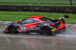#1 Ferrari 488 GT3 of Martin Fuentes and Rodrigo Baptista, TR3 Racing, GT3 Pro-Am, SRO America, Road America, Elkhart Lake, WI, July 2020.
 | Brian Cleary/SRO                                               