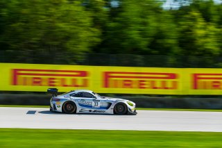 #33 Mercedes-AMG GT3 of Indy Dontje and Russell Ward, Winward Racing, GT3 Pro-Am,   SRO America, Road America,  Elkhart Lake,  WI, July 2020. | Fabian Lagunas/SRO