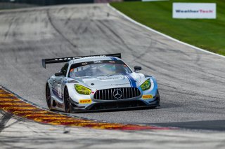 #33 Mercedes-AMG GT3 of Indy Dontje and Russell Ward, Winward Racing, GT3 Pro-Am,   SRO America, Road America,  Elkhart Lake,  WI, July 2020. | Fabian Lagunas/SRO