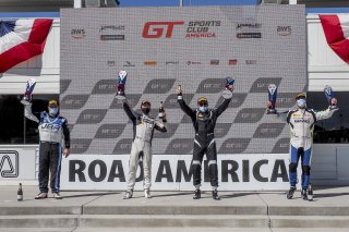 #31 Ferrari 488 GT3 of Mark Issa, TR3 Racing, GT Sports Club, Overall, SRO America, Road America, Elkhart Lake, WI, July 2020.
 | Brian Cleary/SRO