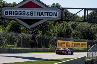 #1 Ferrari 488 GT3 of Martin Fuentes and Rodrigo Baptista, TR3 Racing, GT3 Pro-Am, SRO America, Road America, Elkhart Lake, WI, July 2020.
 | Brian Cleary/SRO