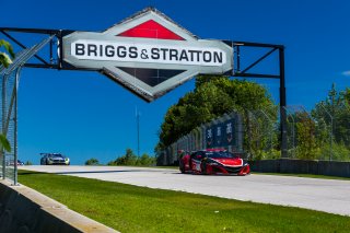 #93 Acura NSX GT3 of Shelby Blackstock and Trent Hindman,  Racers Edge Motorsports, GT3 Pro-Am, SRO America, Road America,  Elkhart Lake,  WI, July 2020. | Fabian Lagunas/SRO