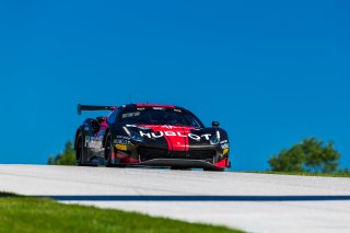 #1 Ferrari 488 GT3 of Martin Fuentes and Rodrigo Baptista, TR3 Racing, GT3 Pro-Am,  SRO America, Road America,  Elkhart Lake,  WI, July 2020. | Fabian Lagunas/SRO