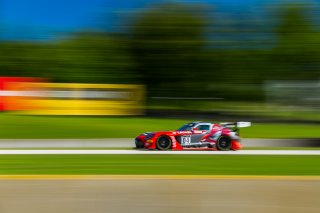 #04 Mercedes-AMG GT3 of George Kurtz and Colin Braun, DXDT Racing, GT3 Pro-Am,   SRO America, Road America,  Elkhart Lake,  WI, July 2020. | Fabian Lagunas/SRO