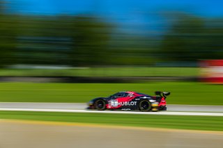 #1 Ferrari 488 GT3 of Martin Fuentes and Rodrigo Baptista, TR3 Racing, GT3 Pro-Am,  SRO America, Road America,  Elkhart Lake,  WI, July 2020. | Fabian Lagunas/SRO