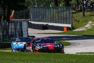 #1 Ferrari 488 GT3 of Martin Fuentes and Rodrigo Baptista, TR3 Racing, GT3 Pro-Am, SRO America, Road America, Elkhart Lake, WI, August 2020.
 | Sarah Weeks/SRO             