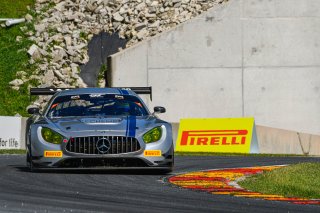 #33 Mercedes-AMG GT3 of Indy Dontje and Russell Ward, Winward Racing, GT3 Pro-Am, SRO America, Road America, Elkhart Lake, WI, August 2020.
 | SRO Motorsports Group