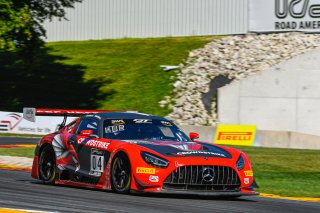 #04 Mercedes-AMG GT3 of George Kurtz and Colin Braun, DXDT Racing, GT3 Pro-Am, SRO America, Road America, Elkhart Lake, WI, August 2020.
 | SRO Motorsports Group
