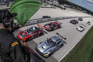 #33 Mercedes-AMG GT3 of Indy Dontje and Russell Ward, Winward Racing, GT3 Pro-Am, SRO America, Road America, Elkhart Lake, WI, July 2020.
 | Brian Cleary/SRO