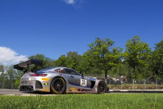 #33 Mercedes-AMG GT3 of Indy Dontje and Russell Ward, Winward Racing, GT3 Pro-Am, SRO America, Road America, Elkhart Lake, WI, July 2020.
 | Brian Cleary/SRO