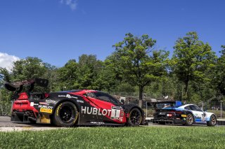 #1 Ferrari 488 GT3 of Martin Fuentes and Rodrigo Baptista, TR3 Racing, GT3 Pro-Am, SRO America, Road America, Elkhart Lake, WI, July 2020.
 | SRO Motorsports Group