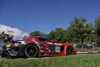 #04 Mercedes-AMG GT3 of George Kurtz and Colin Braun, DXDT Racing, GT3 Pro-Am, SRO America, Road America, Elkhart Lake, WI, July 2020.
 | SRO Motorsports Group
