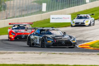 #63 Mercedes-AMG GT3 of David Askew and Ryan Dalziel, DXDT Racing, GT3 Pro-Am,   SRO America, Road America,  Elkhart Lake,  WI, July 2020. | Fabian Lagunas/SRO