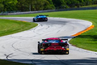 #1 Ferrari 488 GT3 of Martin Fuentes and Rodrigo Baptista, TR3 Racing, GT3 Pro-Am,  SRO America, Road America,  Elkhart Lake,  WI, July 2020. | Fabian Lagunas/SRO