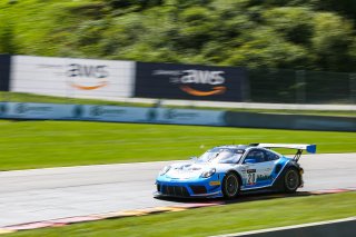 #20 Porsche 911 GT3 R of Fred Poordad and Max Root, Wright Motorsports, GT3 Am, SRO America, Road America, Elkhart Lake, WI, August 2020.
 | Sarah Weeks/SRO             
