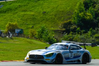 #33 Mercedes-AMG GT3 of Indy Dontje and Russell Ward, Winward Racing, GT3 Pro-Am, SRO America, Road America, Elkhart Lake, WI, August 2020.
 | SRO Motorsports Group