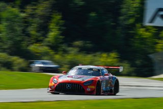 #04 Mercedes-AMG GT3 of George Kurtz and Colin Braun, DXDT Racing, GT3 Pro-Am, SRO America, Road America, Elkhart Lake, WI, August 2020.
 | SRO Motorsports Group