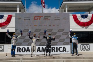 #31 Ferrari 488 GT3 of Mark Issa, TR3 Racing, GT Sports Club, Overall, SRO America, Road America, Elkhart Lake, WI, August 2020.
 | SRO Motorsports Group