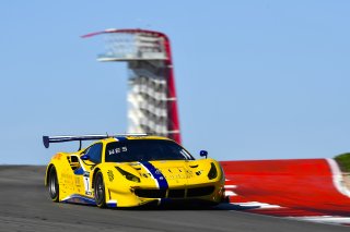 #7 GT3 Pro-Am, Vital Speed, Trevor Baek, Jeff Westphal, Ferrari 488 GT3  
2020 SRO Motorsports Group - Circuit of the Americas, Austin TX
Photographer: Gavin Baker/SRO | 
