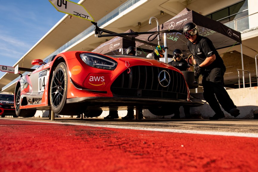 SRO America, COTA, Austin TX, March 2020#04 GT3 Pro-Am, DXDT Racing, George Kurtz, Colin Braun, Mercedes-AMG GT3
