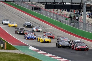 #93 GT3 Pro-Am, Racers Edge Motorsports, Shelby Blackstock, Trent Hindman, Acura NSX GT3, 2020 SRO Motorsports Group - Circuit of the Americas, Austin TX
 | 
