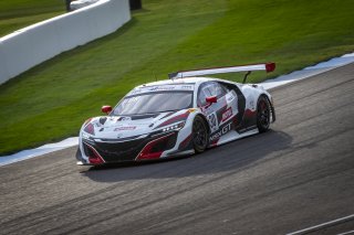 #30 Acura-Honda NSX GT3 Evo of Mario Farnbacher, Dane Cameron, and Renger van der Zande, Team Honda Racing, GT3 Overall, SRO, Indianapolis Motor Speedway, Indianapolis, IN, September 2020.
 | Brian Cleary/SRO