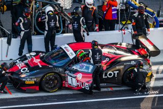 #1 Ferrari 488 GT3 of Martin Fuentes, Rodrigo Baptista, Squadra Corse, GT3 TBC, IN, Indianapolis, Indianapolis Motor Speedway, SRO, September 2020.
 | Fabian Lagunas/SRO