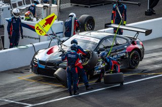 #34 BMW M6 GT3 of Nicky Catsburg, Connor De Phillippi, and Augusto Farfus, Walkenhorst Motorsport, GT3 Overall, SRO, Indianapolis Motor Speedway, Indianapolis, IN, September 2020.
 | Regis Lefebure/SRO                                       