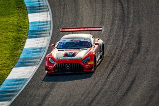 #04 Mercedes AMG GT3 of George Kurtz, Colin Braun and Richard Hesitand, DXDT Racing, GT3 Pro-Am, SRO, Indianapolis Motor Speedway, Indianapolis, IN, September 2020.
 | Regis Lefebure/SRO                                       